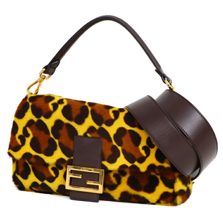 楽天市場】【中古】フェンディ FENDI マンマバケット ショルダーバッグ  