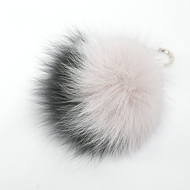 楽天市場】【美品】FENDI ポンポンチャーム キーホルダー 7AR259 