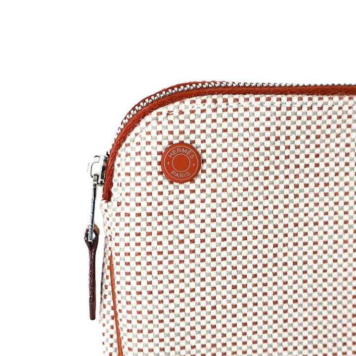 楽天市場】【未使用品】HERMES エルメス エシャペ ポーチ コニャック  
