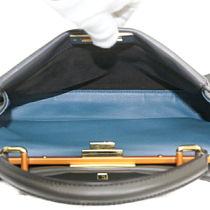 楽天市場】【美品】 FENDI ピーカブー レギュラー ハンドバッグ 2way  