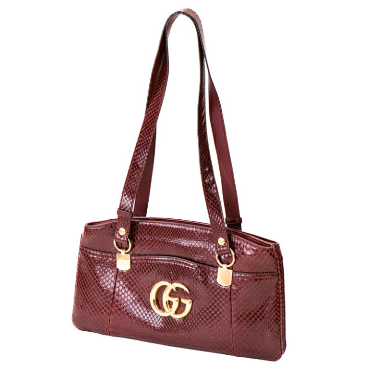 楽天市場】【美品】GUCCI アリー GGマーモント レディースバッグ 