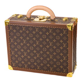 【美品】LOUIS VUITTON コトヴィル 40 モノグラム トランクケース M21424 ビジネスバッグ レザー ブラウン レディースバッグ 5221450J【中古】