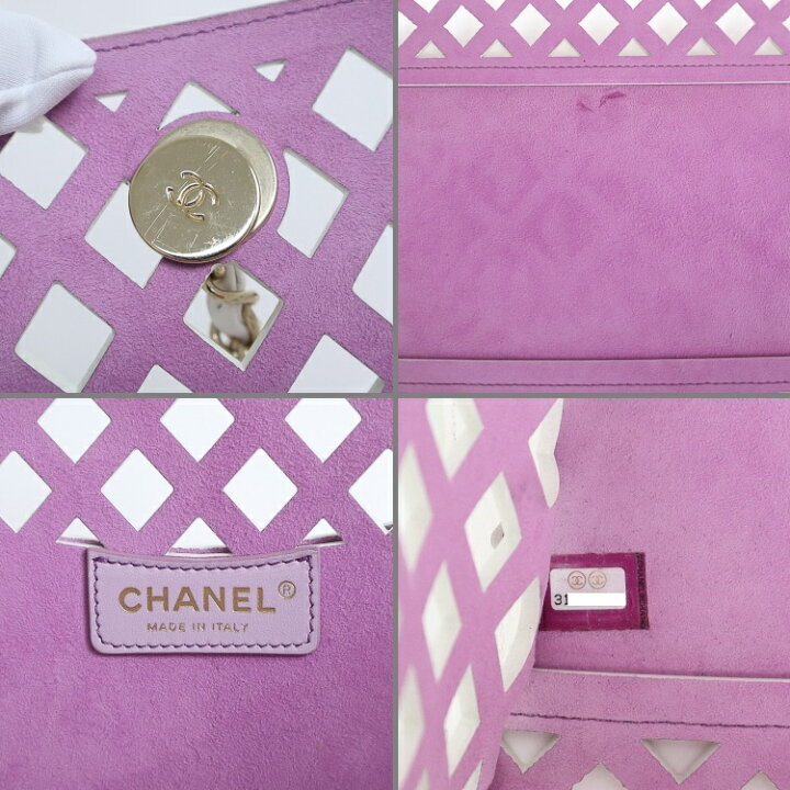 楽天市場】【中古】CHANEL ココマーク ダイヤモンドカット メッシュ 花 