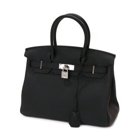 【極美品】HERMES バーキン 30 トゴ ブラック シルバー金具 PHW レディースバッグ ハンドバッグ □N刻印 2010年 5280223HC4 【中古】
