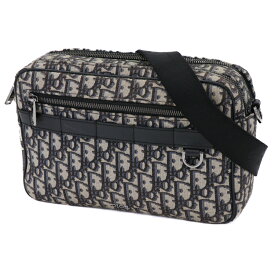 【良品】Christian Dior サファリ マキシ レディースバッグ メッセンジャーバッグ オブリーク ショルダーバッグ 1ESPO297YKY キャンバス レザー グレー ブランドバッグ 5369213JE4【中古】