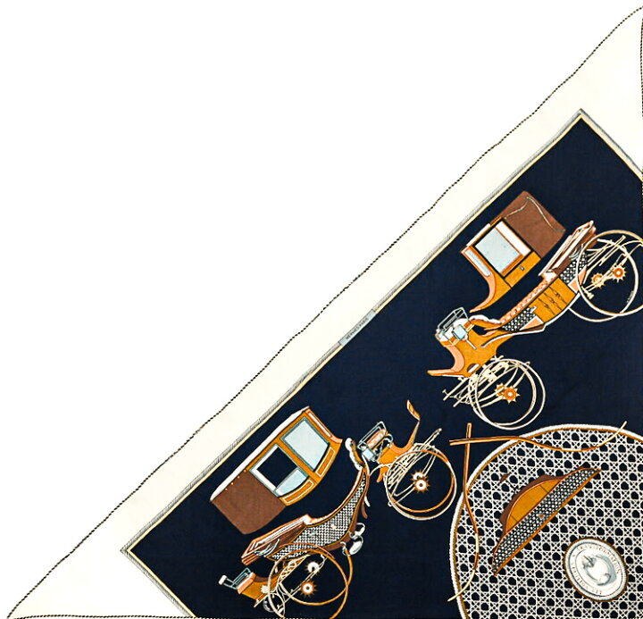 楽天市場】HERMES トライアングルジェアン Les Voitures a 