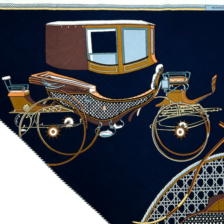 楽天市場】HERMES トライアングルジェアン Les Voitures a 