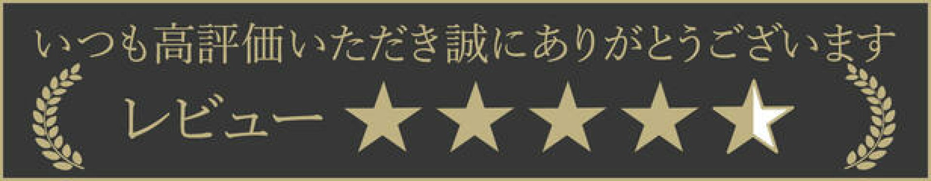 レビュー高評価