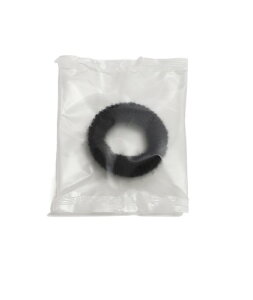 ヘアバンド 小(黒)Dシリーズ 500個 業務用 ホテル 旅館 宿泊施設 温浴施設 まとめ買い 個包装