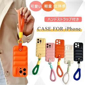 スマホハンド付き iphone16e ケース iPhone17 ケース わくわく感じ アイフォン Air 16 ケース ぷくぷく iphone 17 16 ProMax 15 14Pro カバー 可愛い女子 韓国かわいい 耐衝撃 iPhone XS XR XSMAX ケース なみなみ iPhone13ProMax 12 11 おしゃれ iphone 8 7plus se2 se3