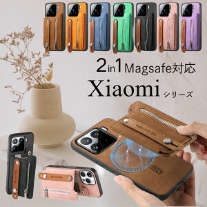 2in1 ̎ Xiaomi POCO X7Pro 14T Xiaomi13T Redmi 12 5G X}zP[X t xg Redmi Note13Pro+ 5G gуP[X MagSafe J[h RCP[X Redmi Note13Pro 5G Xiaomi 13T 14T pro RedmiNote13Pro 5G P[X ϏՌ 