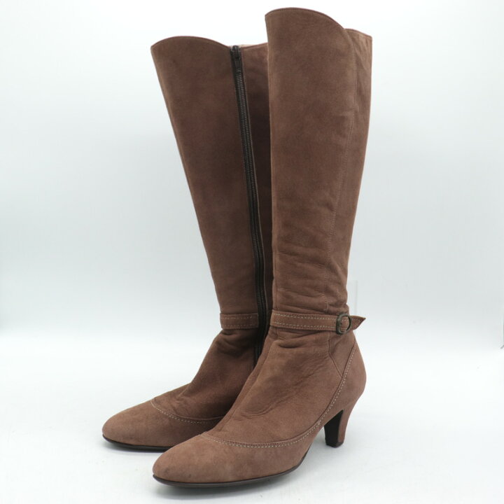 楽天市場】卑弥呼 ロングブーツ スエード レザー Camui water massage  