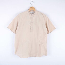 【4/20 11:00から 50%OFFクーポン】ユナイテッドアローズ 半袖シャツ トップス カットソー BLUE LABEL レディース Mサイズ ベージュ UNITED ARROWS 【中古】