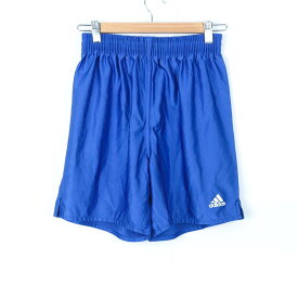 アディダス ショートパンツ ハーフパンツ サッカー フットサル 日本製 メンズ Sサイズ ブルー adidas 【中古】