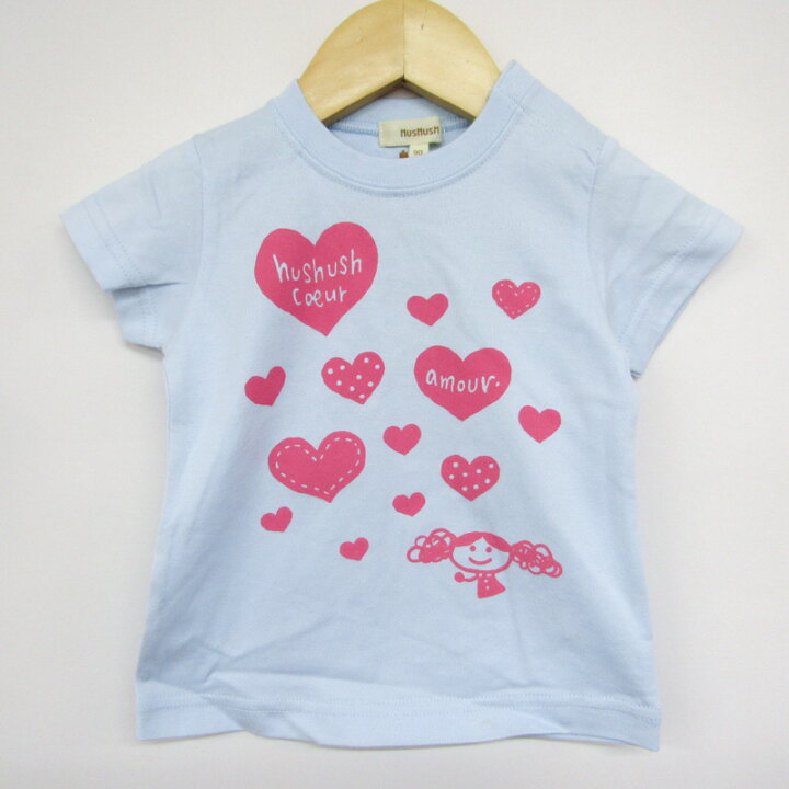 楽天市場】ハッシュアッシュ 半袖Tシャツ ハートプリント 未使用品 