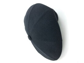 カンゴール ハンチング ベレー帽 キャスケット 帽子 ブランド レディース メンズ Mサイズ ブラック KANGOL 【中古】