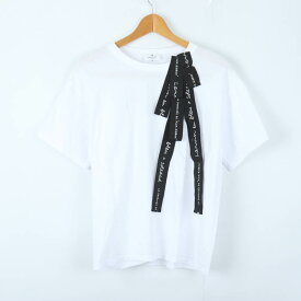 ランバン 半袖Tシャツ トップス レリアン メンズ 38サイズ ホワイト LANVIN 【中古】