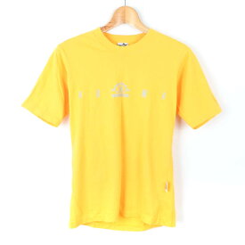 プーマ 半袖Tシャツ トップス グラフィックT スポーツウエア メンズ Mサイズ イエロー PUMA 【中古】