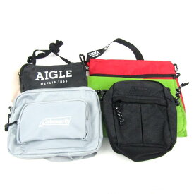 コールマン/バンズ他 ショルダーバッグ・エコバッグ・ポーチ 5点セット 鞄 カバン ブランド まとめて 大量 レディース 【中古】