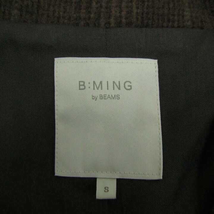 楽天市場】ビーミングバイビームス コート ベルト付き チェック柄 