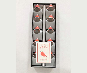 【清香室町】金澤文鳥 加賀紅茶味(桜文鳥) 10個入 ギフト 北陸 石川 金沢銘菓 和菓子 詰合せ