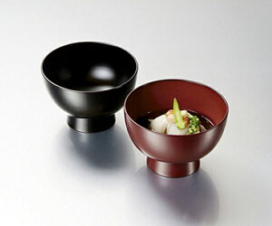 【山中塗 北市漆器店】手塗うるしペアお好み椀(溜・朱)