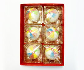 【菓匠高木屋】紙ふうせんプレミアム6個入 ギフト 北陸 石川 金沢銘菓 和菓子