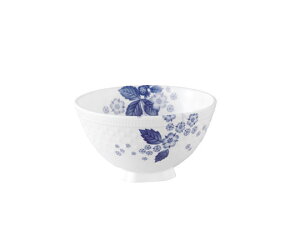 【ウェッジウッド】ストロベリー ブルーム インディゴ ライスボール M