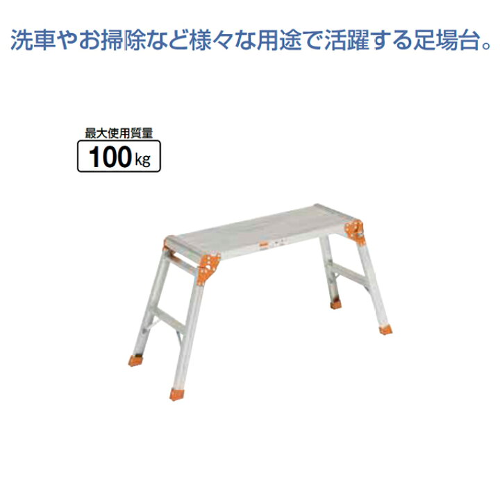 楽天市場】足場台 山崎産業 DWD-K608B 足場 脚立 高所 作業 激安 代引 