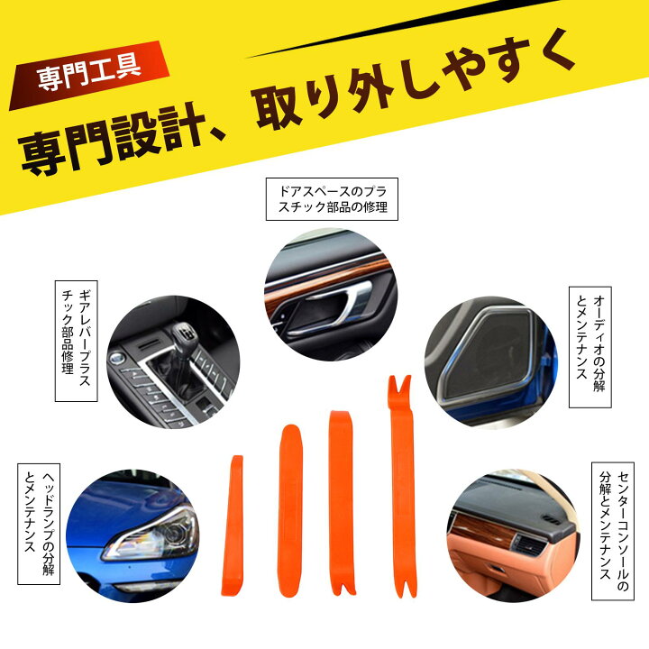 楽天市場】【4点セット】うちばり剥がし 内装はがし 車 うちばり剥がし 