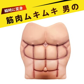 フェイク腹筋 胸筋 仮装 筋肉スーツ コスプレ おもしろ 男性用 コスチューム 筋肉 ムキムキ コスチューム用小物 学園祭 イベント用品 ワンサイズ 瞬時に完璧なマッスルボディを手に入れ パーティーで注目の的に