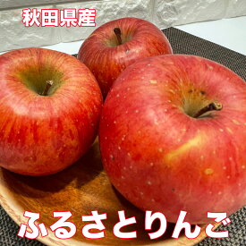 りんご 訳あり サンふじ リンゴ ふじ 秋田ふるさと 送料無料 秋田県産 ふるさとりんご ふじ ご家庭用 訳あり さんふじ