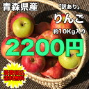 【訳あり★送料無料★期間限定】青森県産サンふじ　約10kg　※北海道・沖縄県離島は除く 【RCP】 ランキングお取り寄せ