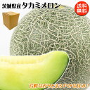 メロン ご家庭用 1玉入 父の日 送料無料 茨城県産 タカミ メロン ご家庭用 1玉入 約1.2kg たかみめろん たかみメロン 貴味 めろん