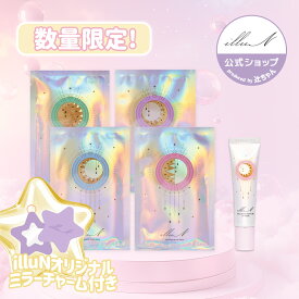 ★韓コス祭り実質28%OFF★【illuN公式】Assorted Moisture Set ロゴ入りオリジナルミラーチャーム付き｜マスク パック シートマスク リップマスク