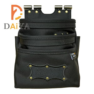 ニックス BAT-301DDX 背台チタニウム補強バリスティック生地チェーン対応3段腰袋