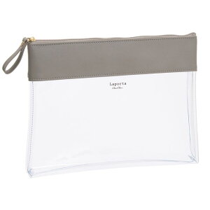 セキセイ クリアケース A5 ライトグレー LA-6355-61