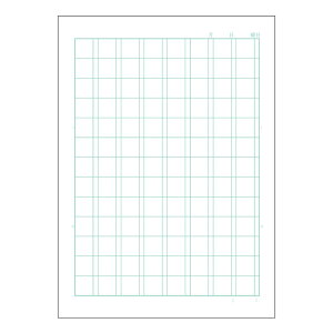 日本ノート(アピカ) ムーミン学習帳 漢字練習帳 104字 LU3811