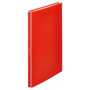 キングジム クリア−ファイル ヒクタス(透明) アカ 7281TW-R