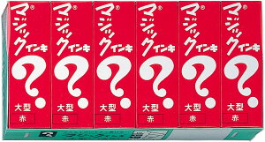 寺西化学 マジックインキ 大 赤 6本パック ML-T2-6P
