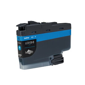 ブラザー インクカートリッジ 超大容量：シアン LC3135C