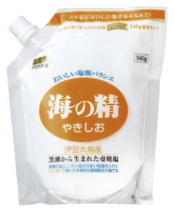 海の精 やきしお(スタンドパック)540g ×1個