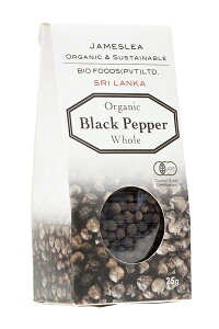 有機黒コショウ(粒) 25g ×1個