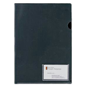 山口工業 クリアホルダー名刺ポケット付き10枚入 YG-10-10