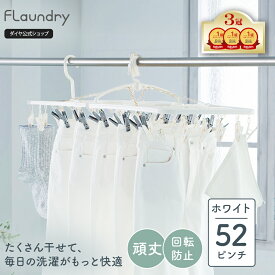 ★送料無料★楽天1位商品【52ピンチ 40ピンチ ピンチ3種 回転止め】物干しハンガー 干し分け | シャツ ジーンズ 丈夫 長持ち ランドリー 洗濯ばさみ ピンチハンガーハンガー 洗濯ハンガー 洗濯物干し 角ハンガー 洗濯干し 物干しハンガー