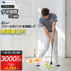 ★3000円OFF 6/10まで★ 【音が鳴る 初心者にもおすすめ】音で飛距離アップを目指す練習器具 | ゴルフスイング 練習器具 ゴルフ練習 スイング ヘッドスピード 素振り棒 練習 素振り スティック 室内 ゴルフ用品 ダイヤスイング525