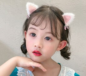 猫耳 ヘアピン ヘアクリップ アクセサリー 三色セット かわいい 子猫 スパンコールヘアクリップ キッズ 子供 大人 ハロウィン 送料無料