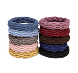 ヘアゴム 髪ゴム ポニーテールのヘアバンド リングゴム 髪束ね 高弾性 大容量増量60本 結び目なし10色 便利 おしゃれ お得 かわいい 送料無料