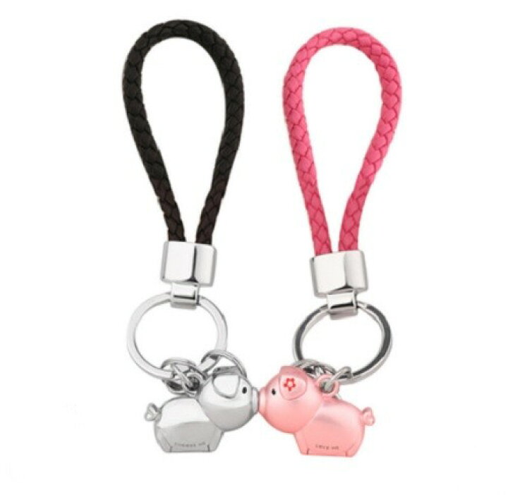 楽天市場 ペアキーホルダー ストラップ カップル 記念日 プレゼント お揃い 動物 彼氏 彼女 ２個セット ペア 人気 磁石 くっつく おしゃれ マグネット 送料無料 ベスト シャンス