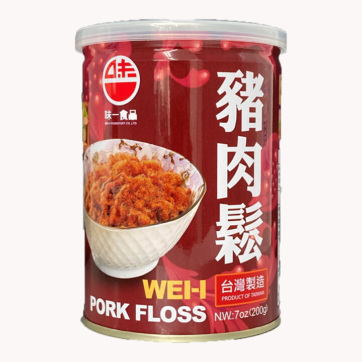 楽天市場 台湾肉鬆 味一豚肉松 豚肉フレーク Porkfloss ポークフレーク肉類 加工食品 コットンポーク ふりかけ 缶詰め 子供食に 中華食品 お土産 台灣食品 中華物産 豬肉鬆 ポークフレーク 缶詰 ふりかけでんぷ 猪肉松肉髭 台湾名物 ふわふわ食感 名産 食材卸ダイヨー
